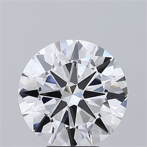 Picture of Lab Grown Diamond 5.01 Carats, Round with Excellent Cut, E Color, VS1 Clarity and Certified by IGI