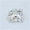 Natural Diamond 1.81 Carats, Princess with  Cut, I Color, VS1 Clarity and Certified by GIA