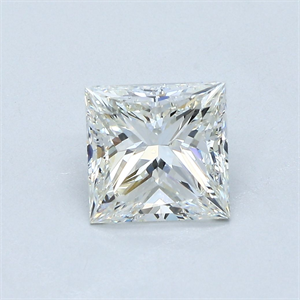 Picture of Natural Diamond 1.81 Carats, Princess with  Cut, I Color, VS1 Clarity and Certified by GIA
