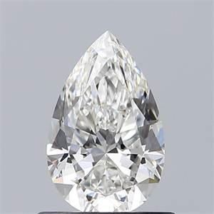Picture of Natural Diamond 0.70 Carats, Pear with  Cut, F Color, VS2 Clarity and Certified by GIA