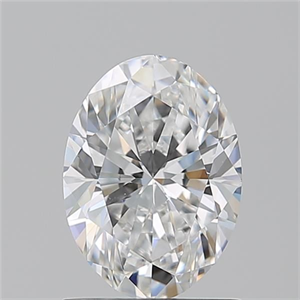 Picture of Natural Diamond 1.20 Carats, Oval with  Cut, E Color, VS2 Clarity and Certified by GIA