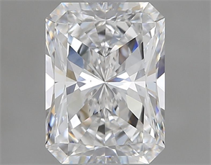 Picture of Natural Diamond 1.20 Carats, Radiant with  Cut, D Color, VS2 Clarity and Certified by GIA