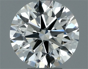Picture of Natural Diamond 0.50 Carats, Round with Excellent Cut, L Color, VS1 Clarity and Certified by GIA