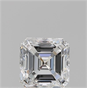 Diamante Natural 0.91 quilates, Asscher , Color E, claridad VS2 y certificado GIA