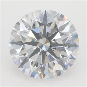 Picture of Lab Grown Diamond 3.61 Carats, Round with Excellent Cut, E Color, VVS1 Clarity and Certified by GIA