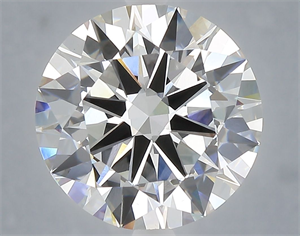 Picture of Lab Grown Diamond 6.00 Carats, Round with Excellent Cut, E Color, VVS2 Clarity and Certified by IGI