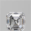 Diamante Natural 1.50 quilates, Asscher , Color D, claridad VS2 y certificado GIA