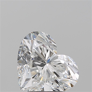Picture of Natural Diamond 2.01 Carats, Heart with  Cut, F Color, IF Clarity and Certified by GIA