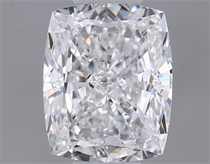 Foto Diamante Natural 0.44 quilates, Del cojín , Color E, claridad VS1 y certificado GIA de
