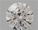Natural Diamond 0.42 Carats, Round with Excellent Cut, G Color, VVS1 Clarity and Certified by GIA
