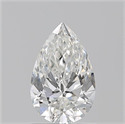 Natural Diamond 1.08 Carats, Pear with  Cut, G Color, SI2 Clarity and Certified by GIA