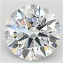 Del inventario de diamantes de laboratorio, 4.23 quilates, Redondo , Color D, claridad FL y certificado GIA