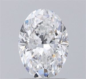 Foto Diamante Natural 0.90 quilates, Ovalado , Color E, claridad SI2 y certificado IGI de
