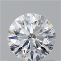 Diamante Natural 0.71 quilates, Redondo , Color D, claridad SI1 y certificado GIA