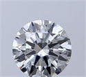 Diamante Natural 0.57 quilates, Redondo , Color F, claridad VS2 y certificado GIA