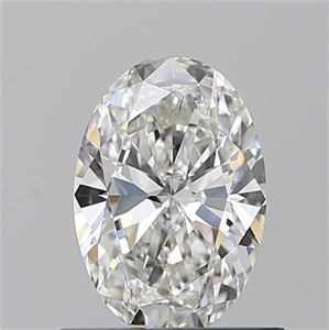 Picture of Natural Diamond 0.71 Carats, Oval with  Cut, G Color, SI1 Clarity and Certified by GIA