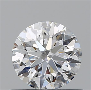 Foto Diamante Natural 0.62 quilates, Redondo , Color F, claridad IF y certificado GIA de
