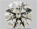 Diamante Natural 1.08 quilates, Redondo , Color K, claridad VVS1 y certificado IGI