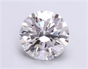 Lab Grown Diamond 3.82 Carats, Round with Excellent Cut, G Color, VS1 Clarity and Certified by IGI