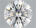 Lab Grown Diamond 10.11 Carats, Round with Ideal Cut, F Color, SI1 Clarity and Certified by IGI