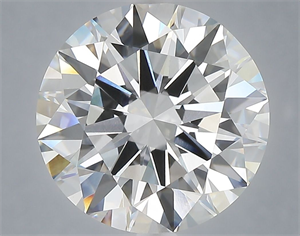 Picture of Lab Grown Diamond 6.08 Carats, Round with Excellent Cut, E Color, VVS1 Clarity and Certified by IGI