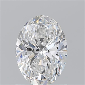 Picture of Natural Diamond 1.20 Carats, Oval with  Cut, E Color, VVS1 Clarity and Certified by GIA