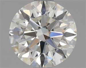 Picture of Natural Diamond 0.90 Carats, Round with Excellent Cut, G Color, VVS1 Clarity and Certified by GIA