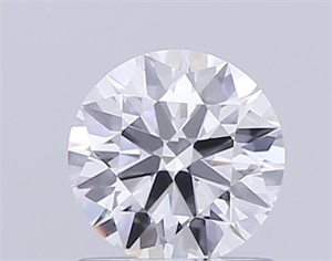 Picture of Lab Grown Diamond 1.01 Carats, Round with Excellent Cut, D Color, VS1 Clarity and Certified by IGI