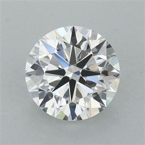 Picture of Lab Grown Diamond 1.10 Carats, Round with Ideal Cut, E Color, VVS2 Clarity and Certified by IGI