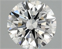 Lab Grown Diamond 1.48 Carats, Round with Ideal Cut, G Color, VS2 Clarity and Certified by IGI