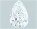 Diamante Natural 0.50 quilates, De pera , Color E, claridad SI2 y certificado IGI