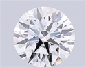 Lab Grown Diamond 2.05 Carats, Round with Ideal Cut, E Color, VS1 Clarity and Certified by IGI