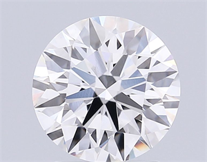 Picture of Lab Grown Diamond 2.05 Carats, Round with Ideal Cut, E Color, VS1 Clarity and Certified by IGI