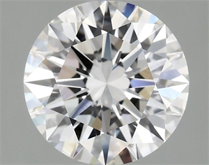 Picture of Lab Grown Diamond 2.55 Carats, Round with Ideal Cut, D Color, VVS2 Clarity and Certified by IGI