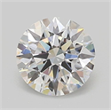 Lab Grown Diamond 1.07 Carats, Round with Ideal Cut, D Color, VS1 Clarity and Certified by IGI