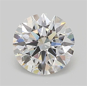 Picture of Lab Grown Diamond 1.07 Carats, Round with Ideal Cut, D Color, VS1 Clarity and Certified by IGI