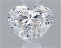 Natural Diamond 0.40 Carats, Heart with  Cut, G Color, VS2 Clarity and Certified by GIA
