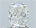 Diamante Natural 0.76 quilates, Del cojín , Color G, claridad VVS2 y certificado GIA
