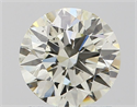 Natural Diamond 1.20 Carats, Round with Excellent Cut, J Color, SI1 Clarity and Certified by IGI