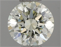 Diamante Natural 0.42 quilates, Redondo , Color M, claridad VVS1 y certificado IGI