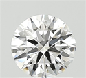 Lab Grown Diamond 1.00 Carats, Round with Ideal Cut, D Color, VVS2 Clarity and Certified by IGI