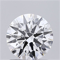 Del inventario de diamantes de laboratorio, 1.03 quilates, Redondo , Color E, claridad VVS2 y certificado IGI