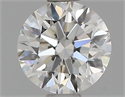 Natural Diamond 0.70 Carats, Round with Very Good Cut, I Color, VVS1 Clarity and Certified by GIA