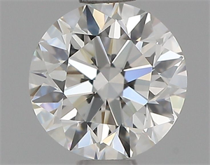 Picture of Natural Diamond 0.70 Carats, Round with Very Good Cut, I Color, VVS1 Clarity and Certified by GIA