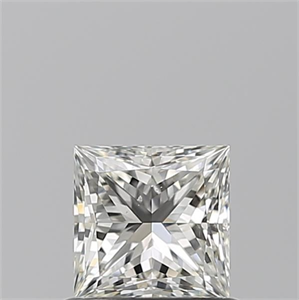 Picture of Natural Diamond 0.70 Carats, Princess with  Cut, J Color, SI1 Clarity and Certified by GIA