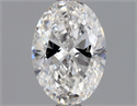Natural Diamond 1.01 Carats, Oval with  Cut, E Color, SI1 Clarity and Certified by GIA