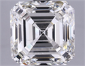 Lab Grown Diamond 3.03 Carats, Asscher with  Cut, G Color, VS2 Clarity and Certified by IGI