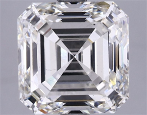 Picture of Lab Grown Diamond 3.03 Carats, Asscher with  Cut, G Color, VS2 Clarity and Certified by IGI