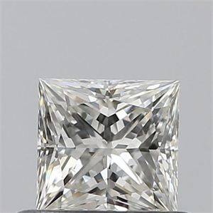 Foto Diamante Natural 0.51 quilates, Princesa , Color J, claridad VS2 y certificado GIA de