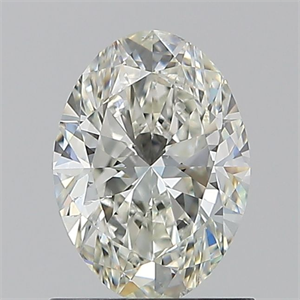 Foto Diamante Natural 1.00 quilates, Ovalado , Color G, claridad SI1 y certificado IGI de